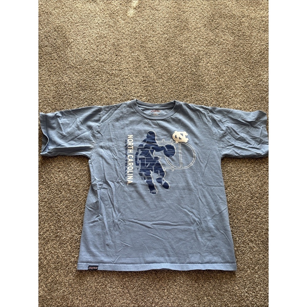 Unisex Kids Jansport Blue North Carolina Basketball T-shirt Size XL